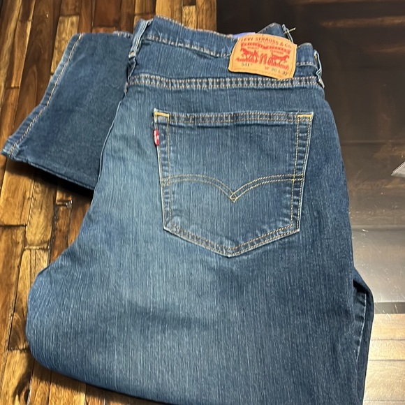 Mens Levis 54 Bootcut Denim Jeans Size 
